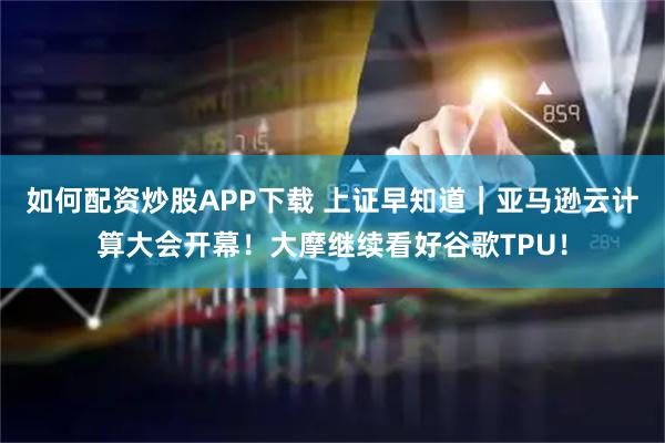 如何配资炒股APP下载 上证早知道｜亚马逊云计算大会开幕！大摩继续看好谷歌TPU！
